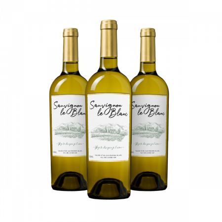 Wijnpakket Sauvignon le Blanc Pays d&apos;Oc IGP (3 flessen)